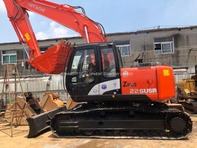 20t Used Hitachi Zx225 Cralwer Excavator with Blade