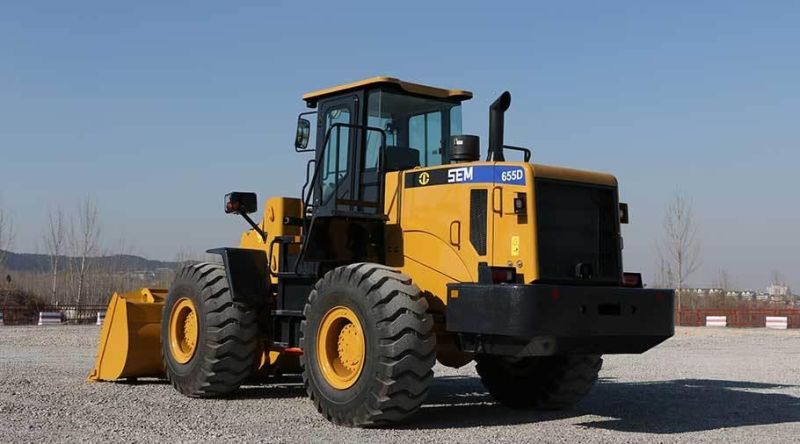 Wheel Loader Sem 5 Ton Payloader for Construction Usage