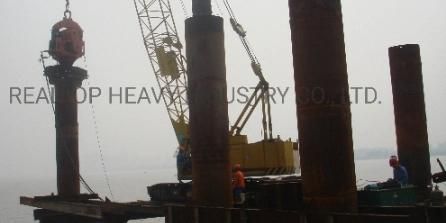 Crane Type Rt-150 Vibro Piling Hammer for Steel Pipe Piles