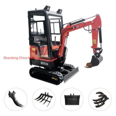 Construction Equipment Micro Mini Small Garden Trench Digging Hydraulic Full Automatic Bagger