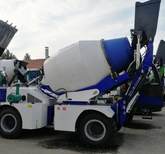 Oriemac 3m3 4m3 5m3 Self Propelled Concrete Mixer for Sale