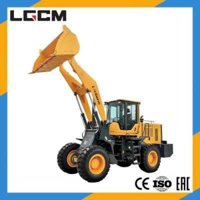 Lgcm 1.8m3 Bucket Loading Small Wheel Loader for Farm
