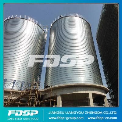 Hot Galvanized Grain Storage Steel Silo 1000t