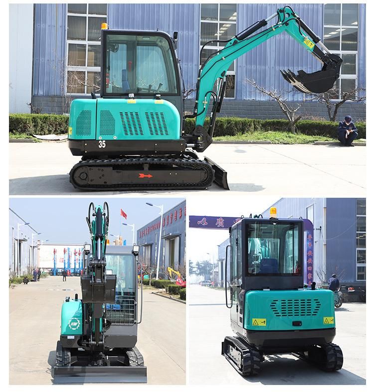 High Performance Crawler Bucket Capacity 0.1cbm Small Excavators