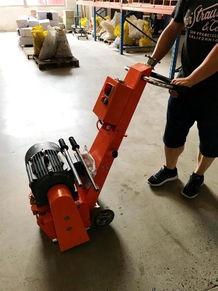 3-5mm Asphalt Scarifier Concrete Floor Scraper Machine