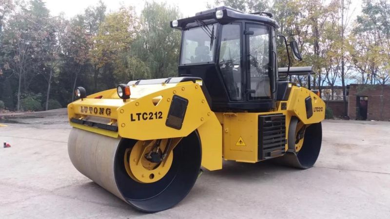 Lutong 12 Tons Rollers Ltc212 Double Drum Hydraulic Vibratory Road Roller