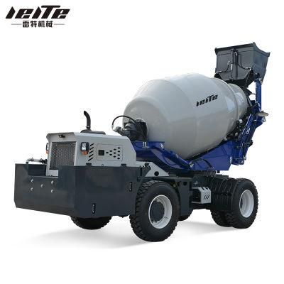 Concrete Self-Loading and Unloading Self-Loading Mixer Fully Automatic Cement Tank Truck One-Piece Machine Transport Drum Mixer