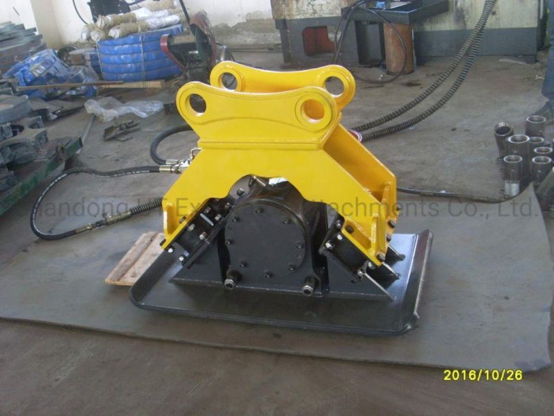High Quality 8 Ton Excavator Used Hydraulic Vibro Plate Soil Compactor