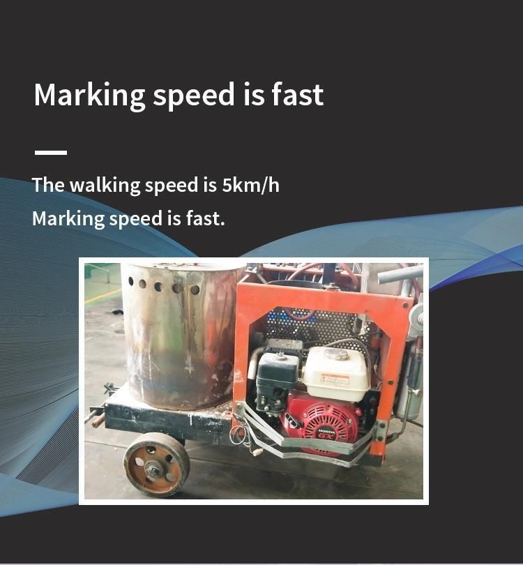 2019 Thermoplastic Forward Self-Propelled Road Printing Machine/Road Marking Equipment