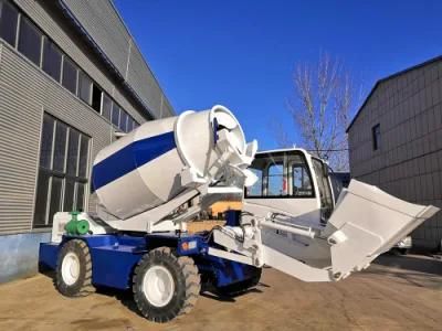 Kd3500 Self Loading Concrete Mixer Price with Pump