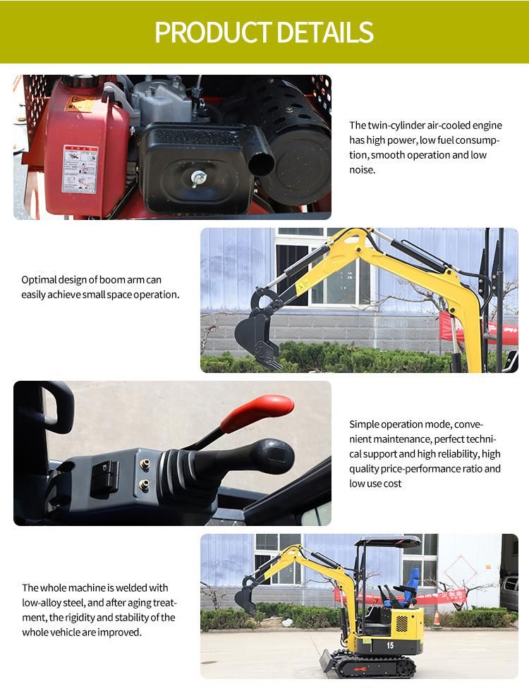 Diesel Power Mini Excavator for Doing Trench