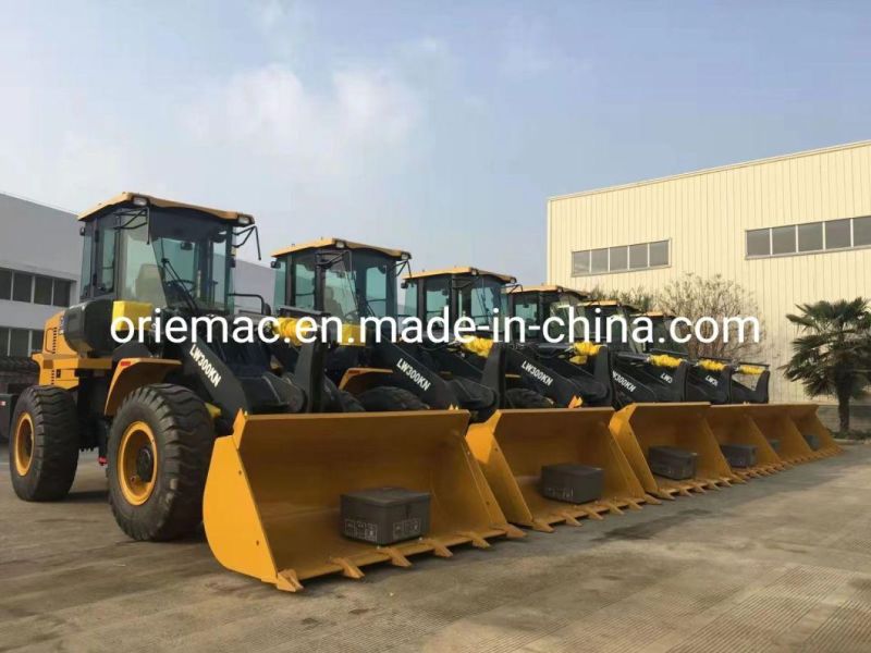 Oriemac Hot 3ton 1.7cbm Bucket Lw300kn 3t 5t Wheel Loader Payloader Front End Loader