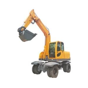 Factory Price China Small Hydraulic Wheel Machine Excavator Mini Excavadora 1 Ton Minibagger Bagger Digger Mini Excavator