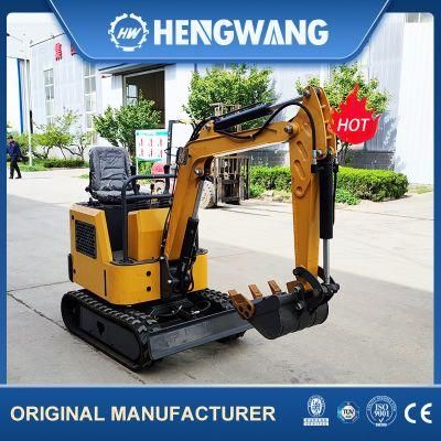 Hot Sale Diesel Engine 1ton Mini Excavators in Germany Can Constructed in Narrow Space