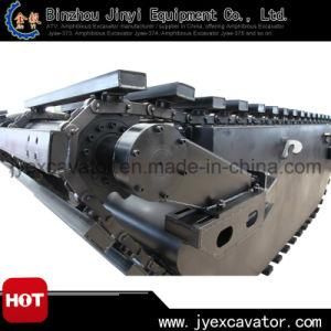 Amphibious Excavator with Pontoon in The Water Jyp-161