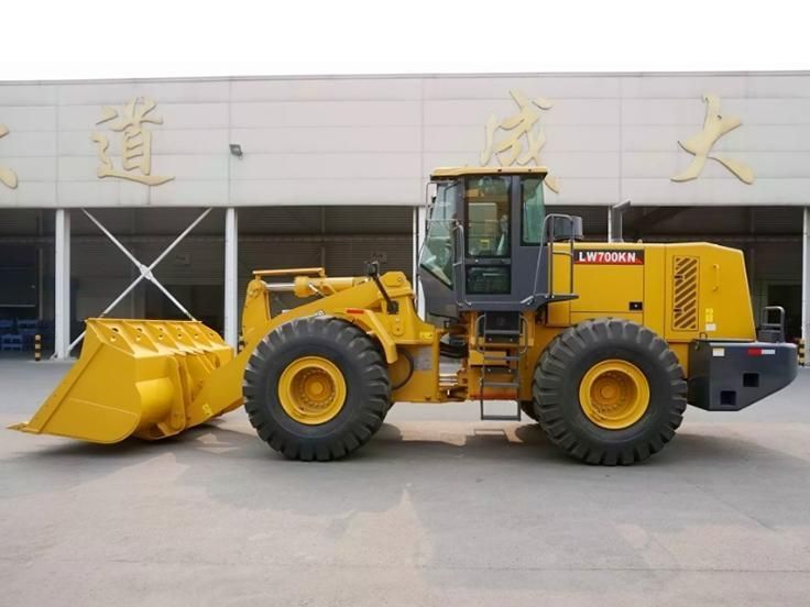 Pilot Control 7ton Front End Loader with 4.2cbm Bucket Capacity