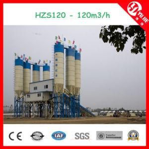 Hzs120 2m3 Large Concrete Batching Plant (100-120m3/h)