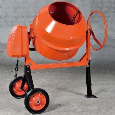 High Operating Efficiency Portable Electric Construction Machinery Garden Mini Concrete Mixer 140L