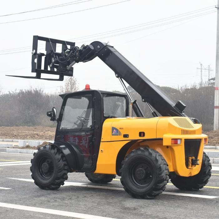 Hydrostatic Side Boom Lift Machine 6m Manitou Telescopic Handler Loader