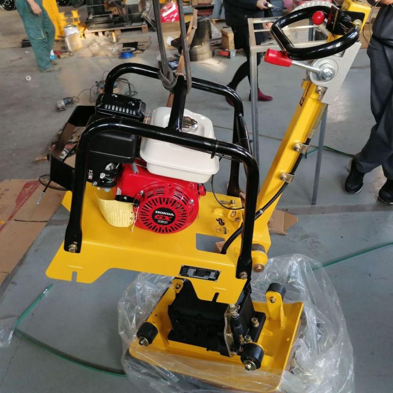 Gmc-160 Vibrating Concrete Plate Compactor Machine with Honda Gasoline Engine for Sale