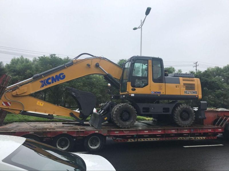 15 Ton Wheeled Excavator Machine Xe150W in Ecuador