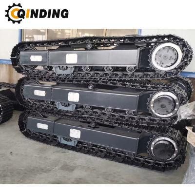 Qdst-05t Steel Crawler Track Chassis for 5 Ton Machine 2125mm X 482mm X 300mm