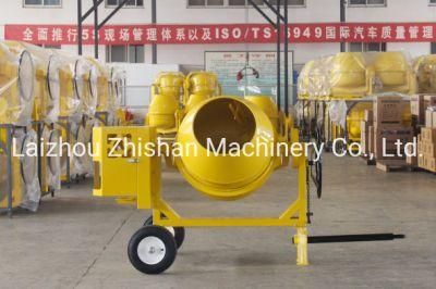 Cm400 (CM50-CM800) 400L Zhishan Electric Gasoline Diesel Portable Concrete Mixer