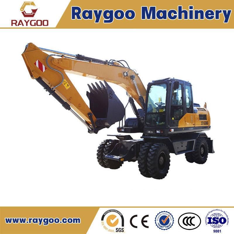 Excavators 21 Ton Wheel Excavator Xe210W with CE Cheap Price on Sales