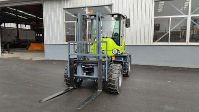 Lgcm LG30f All Terrain Forklift Wheel Loader Model for Warehouse Working