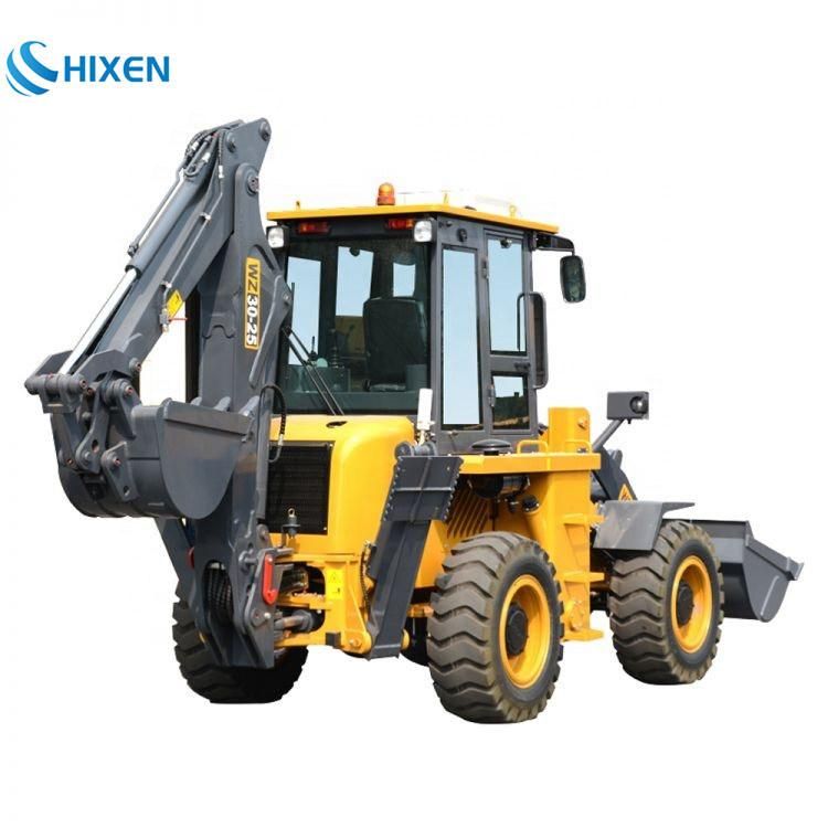Cheap Mini Tractor Backhoe Loader with One Year Warranty Wz25-30