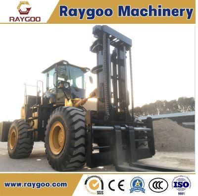 18 Ton Wheel Loader with Forklift Quick Hitch and Front End Bucket Rg500kv-T18