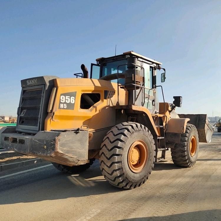 in Stock Chinese Famous Brand Customzation Sany Used Loader Second Hand Cat Wheel Front Loader