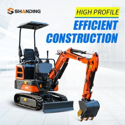 2020 Year Uesd Shanding Excavator SD13 Excavator Used Mini Excavator 6ton for Sale