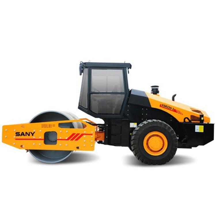 Sany SSR200-3 20ton Single Drum Road Compactor Machine Road Roller for Sale Used Road Roller