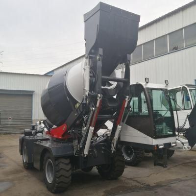 Self Loading Concrete Mixer 3.5m3 with 270 Degree Slewing Drum
