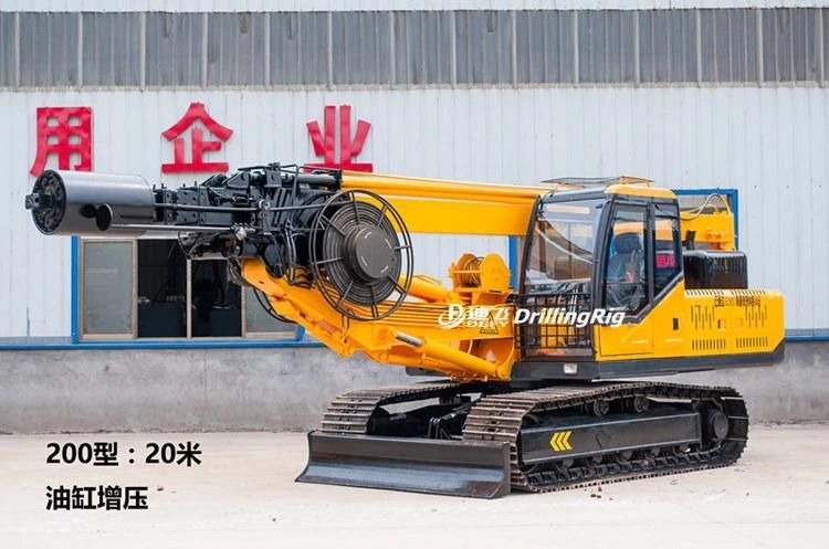 Widely Used Pile Driver Large Diameter Soil Drilling Machine Manufacturer