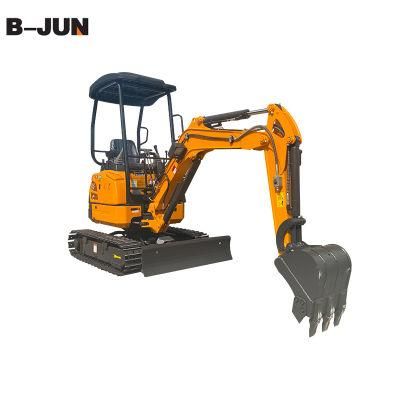 Smallest Farm Mini Crawler Excavator 2ton Cheap Price of Hydraulic Garden Home Use Mini Excavator