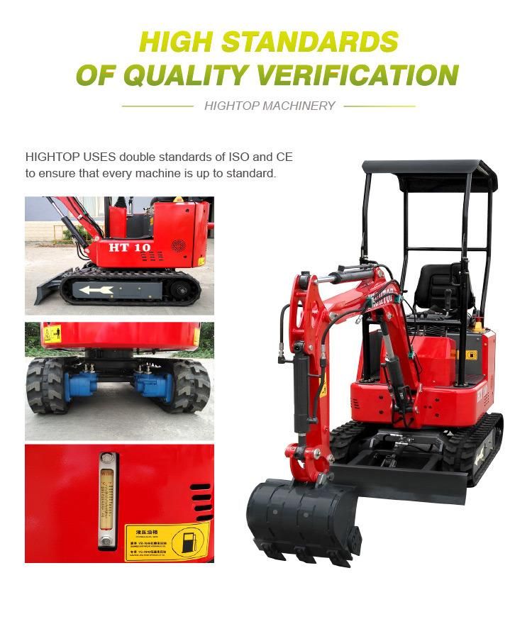 Mini Digger Excavator Ht10