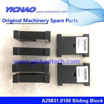 Kalmar Genuine Container Equipment Port Machinery Parts Sliding Block A25831.0100