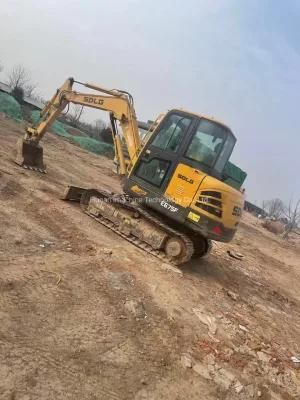 Used Cheap Sdlgs E675f Small Excavator Wholesale Good Condition