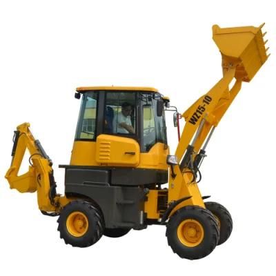 Manufacturer 4X4 Compact New Small Wheel Backhoe Loader for Sale Dubai