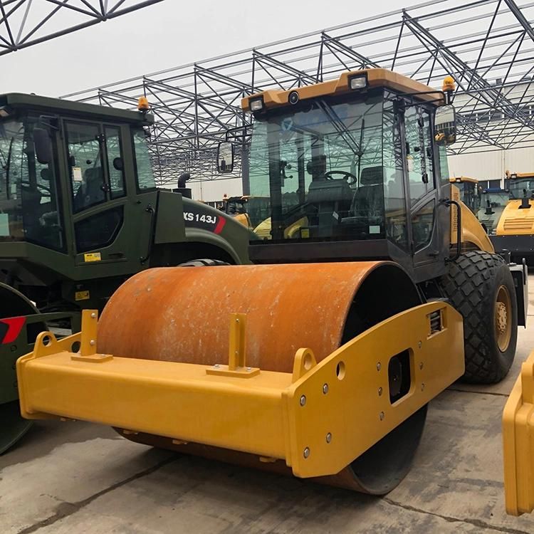 XCMG Official Cheap 10 Ton Road Roller Xs113e China Full Hydraulic Dual-Drive Single Drum Vibratory Rollers Machine with Cummins Engine Price