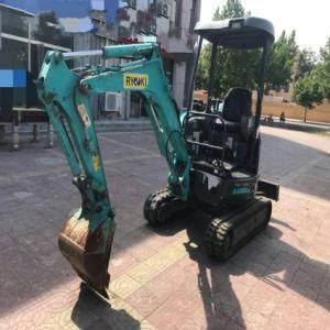 Second Hand Hydraulic Kobelco20, Used Towable Backhoe Crawler Mini Excavator Kobelco20