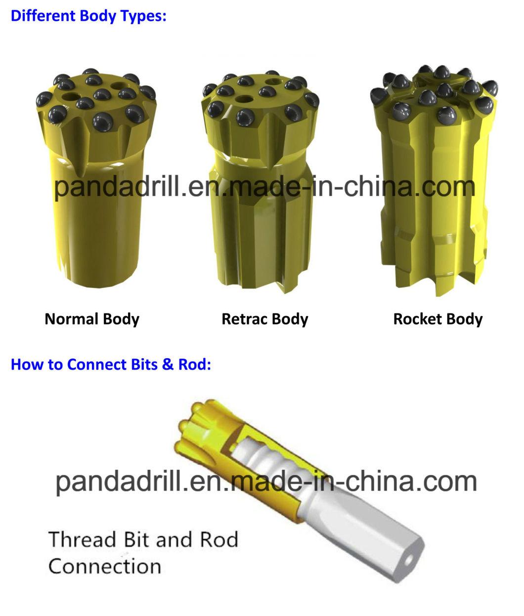Threaded Button Bit