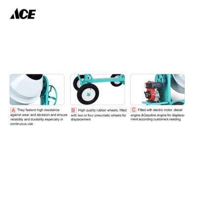 Concrete Equipment Mini Self Loading Cement Mixer on Wheels