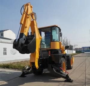 2.5 Ton 76kw Brand New Backhoe Loader for Sale