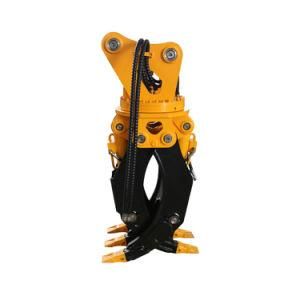 OEM Factory Price 360 Degree Rotatory Excavator Wooden Stone Demolition Grapple Hydraulic Log Grapple