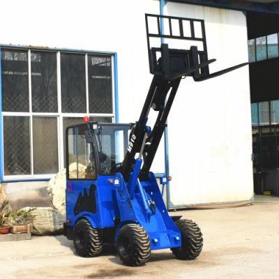 Ce Certified 1 Ton Small Articualted Farm Wheel Loader for Sale