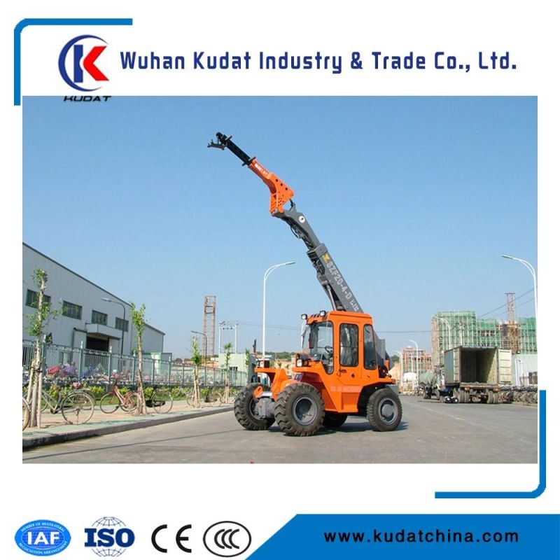 3ton Hydraulic Telescopic Forklift with Mutifuctional Equipments Scz30-4D
