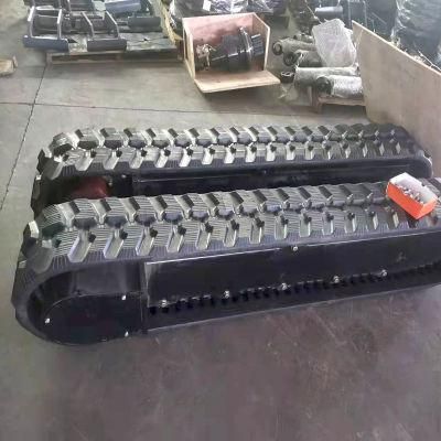 3 Ton Construction Machinery Rubber Track Undercarriage